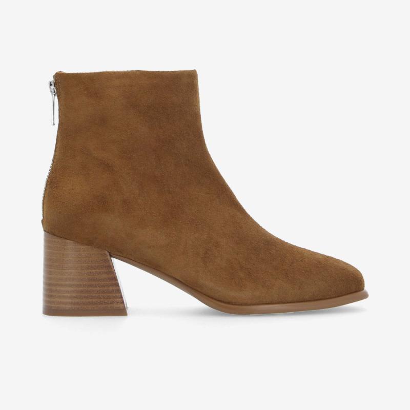 SKARA BOOTS W - SUEDE - COGNAC